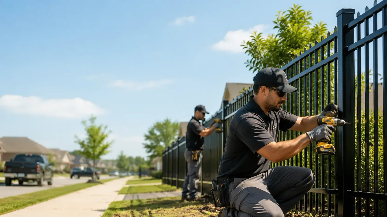 Metal Fence Installation in Prospect, PA